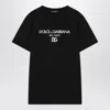 Dolce & Gabbana Jersey Round-neck T-shirt With Dg Milano Embroidery