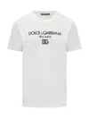 DOLCE & GABBANA T-SHIRT WITH DG EMBROIDERY
