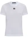Dolce & Gabbana T-shirt With Embroidery In White