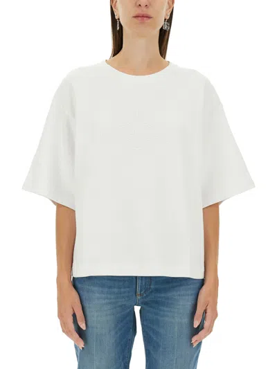 DOLCE & GABBANA T-SHIRT WITH LETTERING LOGO