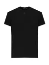 Dolce & Gabbana T-shirt With Logo Embroidery In Black
