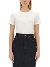 Dolce & Gabbana T-shirt With Logo Patch T-shirts White