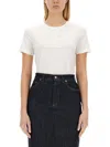 Dolce & Gabbana T-shirt With Logo Patch T-shirts White