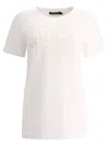 Dolce & Gabbana T-shirt With Logo Patch T-shirts White In White