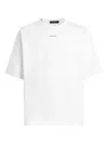 Dolce & Gabbana Men White Cotton Printed Oversized T-shirt In White