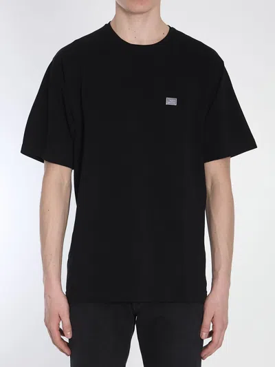 DOLCE & GABBANA DOLCE & GABBANA T-SHIRT WITH PLAQUE