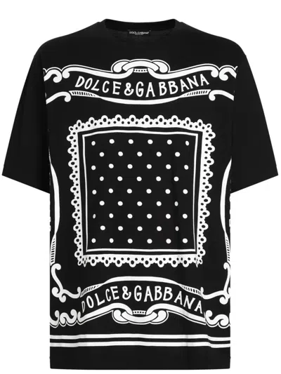 DOLCE & GABBANA DOLCE & GABBANA T SHIRT WITH PRINT