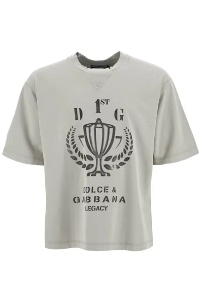 DOLCE & GABBANA DOLCE & GABBANA T-SHIRT WITH PRINT