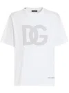 Dolce & Gabbana White Dg Logo T-shirt In White