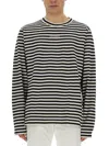 Dolce & Gabbana T-shirt With Stripe Pattern In Multi