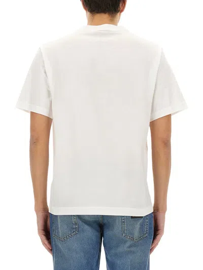 Dolce & Gabbana Cotton T-shirt With Print In White