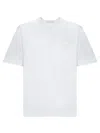Dolce & Gabbana Tone-on-tone Plaque White T-shirt