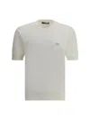 Dolce & Gabbana Logoed T-shirt With Ribbed Crew Neck