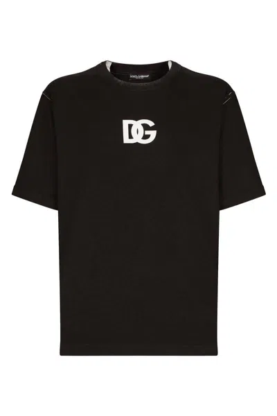 Dolce & Gabbana T-shirts In Black