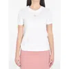 Dolce & Gabbana Women Logo Cotton T-shirt In White