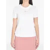 Dolce & Gabbana Women Logo Cotton T-shirt In White