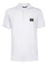 Dolce & Gabbana Cotton Piqué Polo-shirt With Branded Tag In White