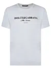 Dolce & Gabbana Men Logoed T-shirt In White