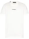 Dolce & Gabbana Logo Embroidered Short-sleeve T-shirt