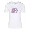 Dolce & Gabbana Majolica Print Dg Logo T-shirt