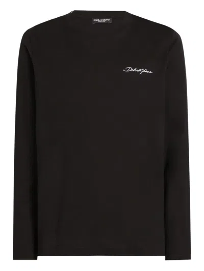Dolce & Gabbana T-shirts And Polos In Black