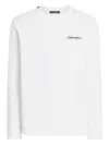 Dolce & Gabbana Cotton T-shirt With Embroidery In White