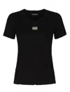 Dolce & Gabbana Jersey T-shirt With Rips And Dolce&gabbana Tag