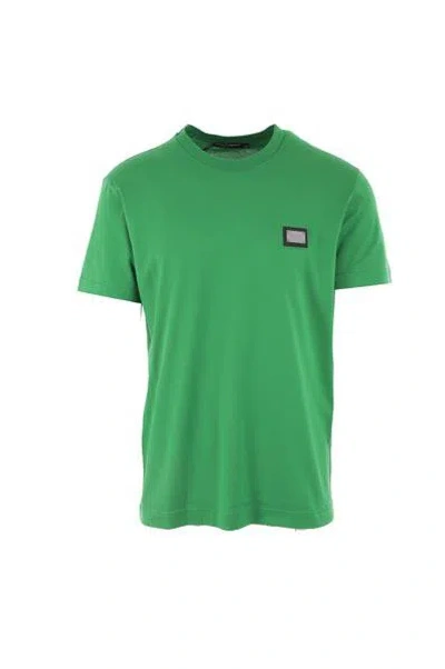 Dolce & Gabbana T-shirts And Polos In Bright Green