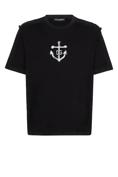 Dolce & Gabbana T-shirts And Polos In Darkest Blue 1