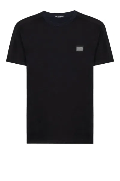 Dolce & Gabbana T-shirts And Polos In Darkest Blue 1