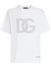 Dolce & Gabbana White Dg Logo T-shirt In White