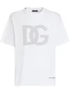 Dolce & Gabbana White Dg Logo T-shirt In White
