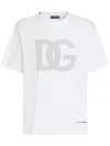 Dolce & Gabbana White Dg Logo T-shirt In White