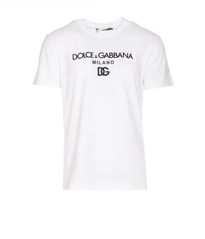 Dolce & Gabbana Logo-print T-shirt In White