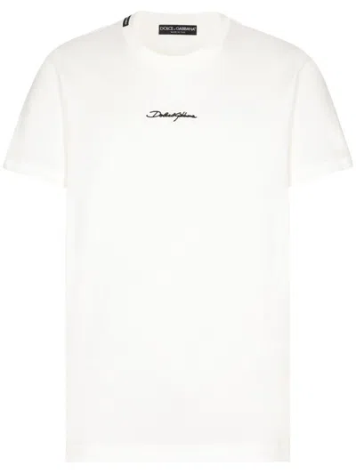 Dolce & Gabbana Signature Slim Fit In White
