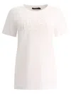 Dolce & Gabbana T-shirt With Logo Patch T-shirts White In White