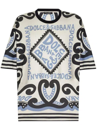 Dolce & Gabbana T-shirts & Tops In Neutrals