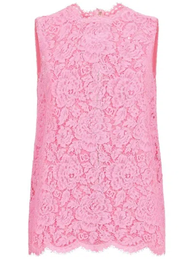 Dolce & Gabbana T-shirts & Tops In Pink