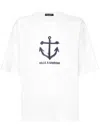 Dolce & Gabbana Men's Cotton Crew-neck T-shirt In White