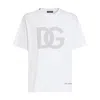 Dolce & Gabbana White Dg Logo T-shirt In White