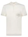 Dolce & Gabbana Polo With Pocket In White