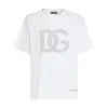Dolce & Gabbana White Dg Logo T-shirt In White