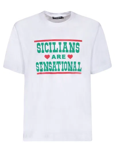 Dolce & Gabbana T-shirts In White