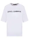 Dolce & Gabbana Logo Short-sleeved T-shirt In White