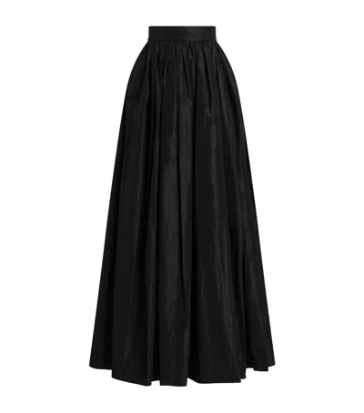 DOLCE & GABBANA TAFFETA CIRCLE MAXI SKIRT