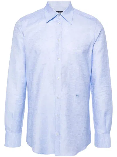 Dolce & Gabbana Tailor-made Shirt Clothing In Blue