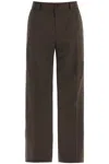 DOLCE & GABBANA TAILORED COTTON TROUSERS FOR MEN