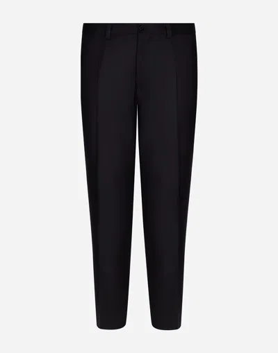 DOLCE & GABBANA TAILORED FLANNEL PANTS