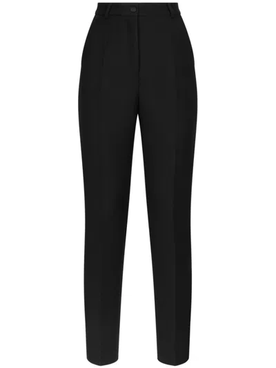DOLCE & GABBANA TAILORED GABARDINE TROUSERS