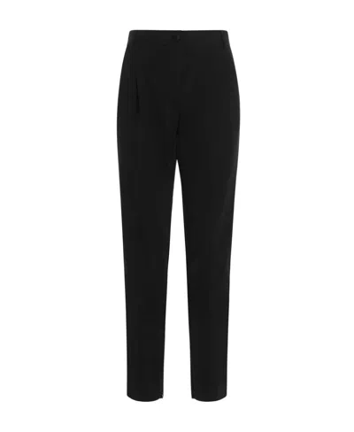 Dolce & Gabbana Tailored Mid-rise Trousers In Black